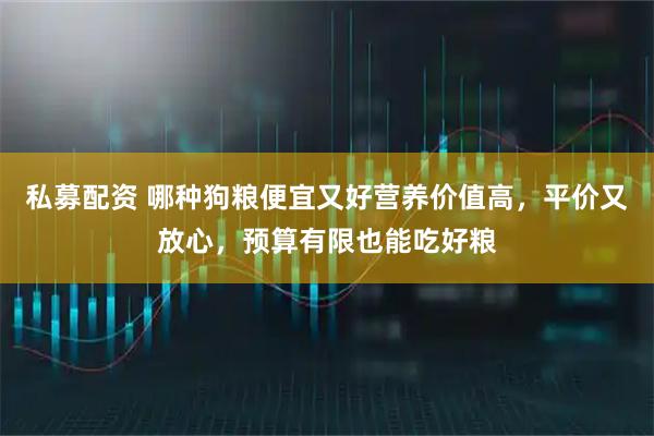 私募配资 哪种狗粮便宜又好营养价值高，平价又放心，预算有限也能吃好粮