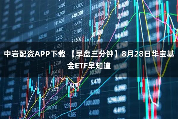 中岩配资APP下载 【早盘三分钟】8月28日华宝基金ETF早知道